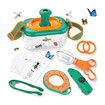 Bug Catching Kit for Kids, Outdoor Explorer Kit with Bug Catcher, Whistle, Compass, Magnifying Glass, Toy Insect Catching Kit for 3-7 Years Old Kids