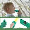 Bug Catching Kit for Kids, Outdoor Explorer Kit with Bug Catcher, Whistle, Compass, Magnifying Glass, Toy Insect Catching Kit for 3-7 Years Old Kids