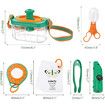 Bug Catching Kit for Kids, Outdoor Explorer Kit with Bug Catcher, Whistle, Compass, Magnifying Glass, Toy Insect Catching Kit for 3-7 Years Old Kids