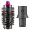 Round Volume Brush for Dyson for Airwrap Styler Attachment Part with Adapter for Dyson Hair Dryer Converting to Curling Iron Styler