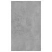 Sideboard with 3 Drawers Concrete Grey 120x41x75 cm Engineered Wood
