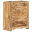 Drawer Cabinet 60x33x75 cm Solid Wood Mango