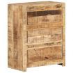 Drawer Cabinet 60x33x75 cm Solid Wood Mango