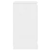 Sideboards 2 pcs High Gloss White 37.5x35.5x67.5 cm Engineered Wood