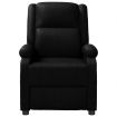 Massage Chair Black Faux Leather