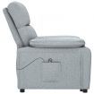 Stand up Chair Light Grey Fabric