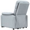 Stand up Chair Light Grey Fabric