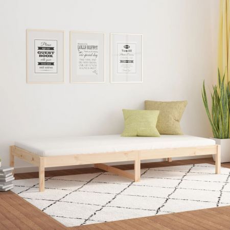 Day Bed 92x187 cm Single Size Solid Wood Pine