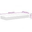 Bonnell Spring Mattress Medium 90x190 cm