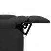 Stand up Massage Chair Grey Faux Leather