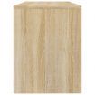 Dressing Stool Sonoma Oak 70x35x45 cm Engineered Wood