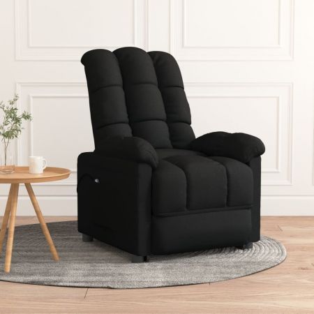 Stand up Chair Black Fabric