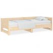 Pull-out Day Bed Solid Wood Pine 2x(92x187) cm Single Size