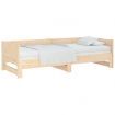 Pull-out Day Bed Solid Wood Pine 2x(92x187) cm Single Size