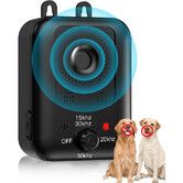 Dog Bark Control Device Ultrasonic Automatic Anti Bark Deterrent Rechargeable 3 Modes
