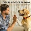 Dog Training Collar with Remote, Dog Bark Collar with Beep Vibration and Shock,Rechargeable Electric Dog Training Collar for Large Medium Small Dogs