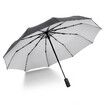 Portable Travel Umbrella, Umbrellas for Rain Windproof, Strong Compact Umbrella for Wind and Rain, Perfect Car Umbrella, Golf Umbrella (Grey)