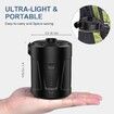 Electric Air Mattress Pump Rechargeable Portable Mini Inflator/Deflator Pumps for Camping,Inflatable Cushions,Swimming Ring Pool Toys,with 3 Nozzles