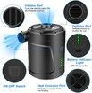 Electric Air Mattress Pump Rechargeable Portable Mini Inflator/Deflator Pumps for Camping,Inflatable Cushions,Swimming Ring Pool Toys,with 3 Nozzles