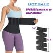 Wrap Waist Trainer for Women Waist Wraps for Stomach Snatch Me Up Bandage Tummy Body Belly Trimmer Wrap 4m