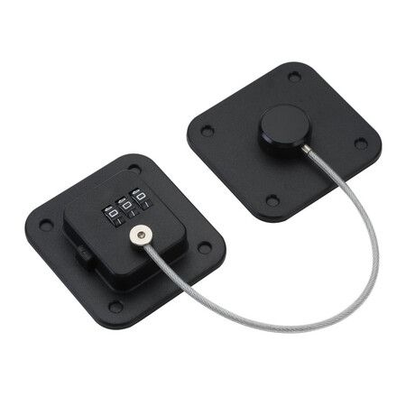 1 pack Keyless Refrigerator Locks for Cabinets, Closets, Drawers, and Windows - Keep Your Appliances Safe and Secure