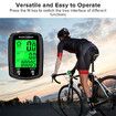 Bike Computer and Bicycle Odometer Wired KM/H Bike Speedometer with Automatic Wake Up Cycling Speed Tracker