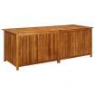 Garden Storage Box 200x80x75 cm Solid Wood Acacia