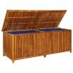 Garden Storage Box 200x80x75 cm Solid Wood Acacia