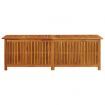 Garden Storage Box 175x50x58 cm Solid Wood Acacia