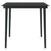 3 Piece Garden Dining Set Grey