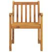 Garden Chairs 4 pcs 56x55.5x90 cm Solid Wood Acacia