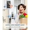 Keyless Entry Door Lock with Keypad,Fingerprint Door Lock,Smart Locks for Front Door,Electronic Keypad Smart Deadbolt Lock,Biometric Smart Digital Door Lock with Code,Auto Lock,Bluetooth