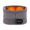 Portable Cordless Heating Pad with Massager for Back Brace Heating Back Belt and Abdomen Warmer with 3 Modes