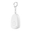 Rechargeable Personal Alarm for Women, Personal Safety Alarm for Students, Joggers, Night Workers, Elders, Kids (White)
