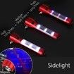 Car Safety Hammer Flashlight LED High Lumens Rechargeable Solar Powered Escape Kit, Window Glass Breaker and Seatbelt Cutter(Red)