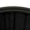 3-in-1 Garden Storage Box Black Polypropylene