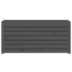 Garden Box Grey 101x50.5x46.5 cm Solid Wood Pine