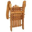 Garden Adirondack Chairs 2 pcs Solid Wood Acacia