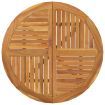 Garden Table Ø 85 cm Solid Wood Acacia