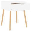 Bedside Cabinets 2 pcs White 40x40x56 cm Engineered Wood