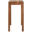 Bar Table Solid Wood Acacia with Honey Finish 110x55x106 cm