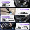 Handheld Portable Car Vacuum Cordless Cleaner, 14000PA Powerful Suction Vacuum with 2-Gear Mode, Brushless Motor, HD Display for Car Cleaning, Home