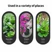 100 Pcs 6 x10cm Plastic Plant T-Type Tags Nursery Garden Labels (Yellow)