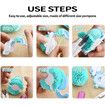 4 Sizes Pom Pom Makers for Fluff Ball Weaver Craft Knitting Machine Needles Crochet Accessories Tool Set Decoration, Yarn Ball Winder