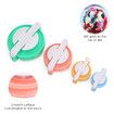 4 Sizes Pom Pom Makers for Fluff Ball Weaver Craft Knitting Machine Needles Crochet Accessories Tool Set Decoration, Yarn Ball Winder
