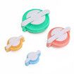 4 Sizes Pom Pom Makers for Fluff Ball Weaver Craft Knitting Machine Needles Crochet Accessories Tool Set Decoration, Yarn Ball Winder