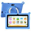 Kids Android Learning 7 inch Tablets with WiFi,32GB ROM,2GB RAM,Bluetooth,Dual Camera,Parental Control,Pre-Installed APPs-Blue