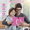 Kids Android Learning 7 inch Tablets with WiFi,32GB ROM,2GB RAM,Bluetooth,Dual Camera,Parental Control,Pre-Installed APPs-Pink