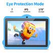 7 inch Kids Android Tablet,64GB ROM,3GB RAM, Bluetooth,Camera, Parental Control,Pre-Installed APPs,Games, Learning Educational Toddler Tablet(Blue)