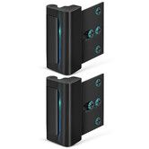 Home Security Door Lock Door Lock Security Door Reinforcement Lock Metal Door Locks for Kids Safety Proof Front Door Child Safety Lock Top Door Latch Lock Extra High Security Door Locks Interior Lock (2 Pack)